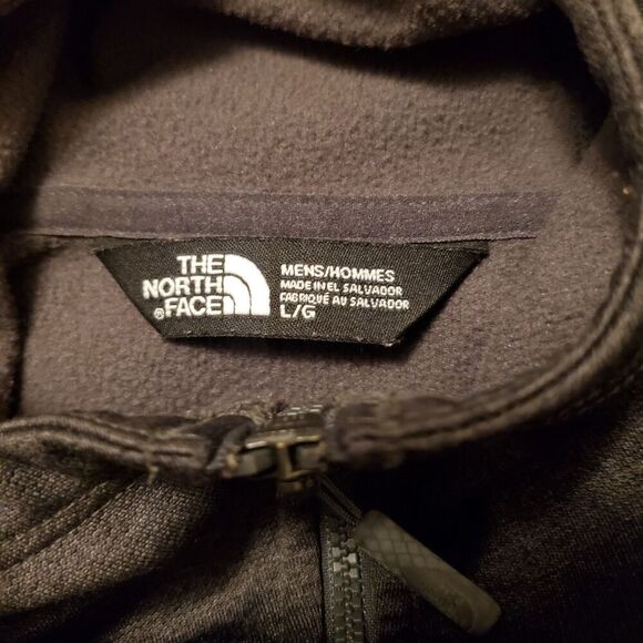 North Face Jacket Full Zip  Via Laveggio 5 Hoodie Zip Pockets Mens Size L Black - Picture 2 of 16